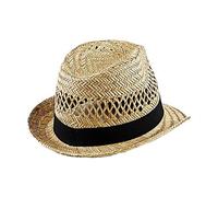 Beechfield - Sombrero de paja natural, B730, Adulto Unisex
