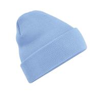 Beechfield Unisex B045 Cuffed Beanie, Unisex, Gorro de Punto, B045, Azul Celeste, Talla única