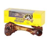 Beef Bone Dogs, Portable Tough Chew, Natural Marrow Bone, Healthy Dog Treats, Sturdy Texture, Perfect for Aggressive Chewers, Ideal for Small to Large Breeds