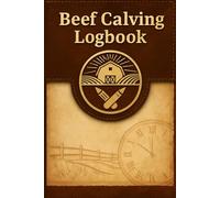 Beef Calving Logbook: Organized Pages for Tracking Calves, Cows, Birth Weights, Nursing Details & Herd Health Information