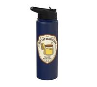 Beef Fat Beauty Club Wellness Meme Humor Tallow Hair Stainless Steel Insulated Water Bottle