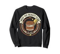 Beef Fat Beauty Club Wellness Meme Humor Tallow Hair Sudadera