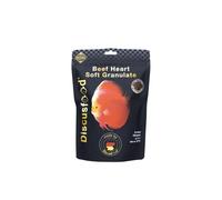 Beef Heart,Granulado suave, 230 g, proteína de vacuno como alimento en seco, alimento principal, alimento para peces discotecas, para todos los tipos de peces ornamentales, tamaño de grano 1.8 mm