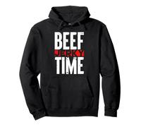 beef jerky time Diseño para un amante de la carne seca Sudadera con Capucha