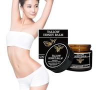 Beef Moisturizing Cream,Moisturizing Balm With Raw Honey From Grass-Fed Cows, For Facial And Body Hydration,Soft And Smooth Skin, Handmade Body Butter Natural Formula.100g (Orange flavor)