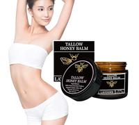 Beef Moisturizing Cream,Moisturizing Balm With Raw Honey From Grass-Fed Cows, For Facial And Body Hydration,Soft And Smooth Skin, Handmade Body Butter Natural Formula.100g (Lavender flavor)