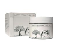 Beef Tallow and Honey Balm, Grass Fed Grass Finished Face Cream, Tallow Moisturiser, Hydrating Face and Body Balm for All Skin Types, whipped moisturizer for face and body, Weakened Skin Barrier