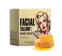 Beef Tallow Cream | 120g Bálsamo De Sebo De Res Y Miel | Bálsamo Facial Hidratante De Sebo De Res | Hidrata La Piel Y Suaviza Las Líneas De Expresión Del Cuerpo Seco Y Deshidratado