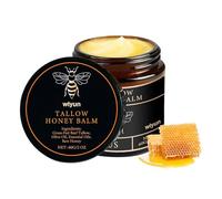 Beef Tallow Cream,Crema De Sebo De Res Y Miel,Crema Facial De Sebo,BáLsamo Facial Hidratante Para Cara Y Cuerpo, AbsorcióN RáPida (1)