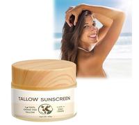 Beef Tallow Cream, Moisturizing Cream for Skin with Beef Fat, Organic Balm for Face and Body, Body Moisturizing for All Skin Types.60g (A)