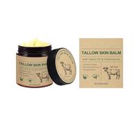 Beef Tallow Cream Organic With Beef Tallow Balm Moisturizing Skin Care | Nutrient Rich Nightly Butter Cream, 120g, For Arms Elbows Legs Knees Back Cheeks Travel Center