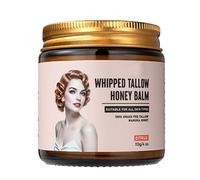 Beef Tallow Cream, Skin Moisturizing Balm, Whipped Grass-Fed Tallow, Hydrating Repair Formula, Body Face Neck Lotion, Ideal for Soothing Dry Damaged Skins
