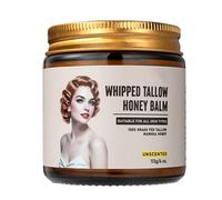 Beef Tallow Cream, Skin Moisturizing Balm, Whipped Grass-Fed Tallow, Hydrating Repair Formula, Body Face Neck Lotion, Ideal for Soothing Dry Damaged Skins