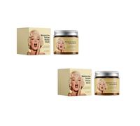 Beef Tallow Crema Hidratante Facial, Beef Tallow Reafirmante Cream for Skin Care, Crema Hidratante de Sebo para Cuerpo y Cara Infunde Miel al Cuerpo para Hidratar la Piel (2PCS, 120ML)