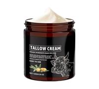 Beef Tallow for Skin Care, Beef Tallow Cream for Skincare, Deeply Nourishing Organic Grass Fed Tallow Balm, Beef Tallow Cream for Face & Body, Moisturizing Skin Care Cream for Dry Skin