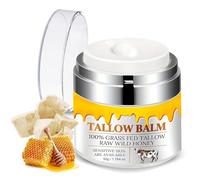 Beef Tallow Honey Balm,Tallow Skin Cream,Beef Tallow Cream,Beef Tallow Skincare,Gesichtss-und Körperhautcreme,Für jeden geeignet,Beef tallow Bio (1)