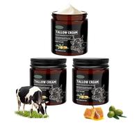 Beef Tallow Honey Bálsamo - Crema de sebo de vacuno orgánica para rostro y cuerpo - Bálsamo Tallow con miel y aceite de oliva - Sebo de vacuno Bio Skincare - Cuidado profundo para pieles sensibles (3
