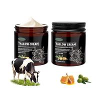 Beef Tallow Honey Bálsamo - Crema de sebo de vacuno orgánica para rostro y cuerpo - Bálsamo Tallow con miel y aceite de oliva - Sebo de vacuno Bio Skincare - Cuidado profundo para pieles sensibles (2