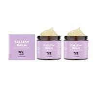 Beef Tallow Skincare, crema de tallow orgánica con vainilla y lavanda para rostro y cuerpo, hidratación profunda y cuidado de sebo bovino, crema orgánica, rápida absorción para pieles sensibles y