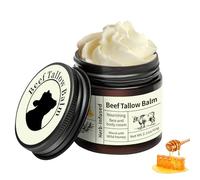 Beef Tallow Skincare, Tallow Crema Honey Bálsamo, Crema de sebo de vacuno, cuidado profundo para la cara y el cuerpo, cuidado natural de la piel para una piel suave y flexible