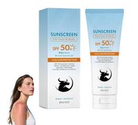 Beef Tallow Sunscreen SPF 50, Mineral Sunscreen for Face & Body, Water Resistant, Non-Greasy & Instant Protection for Face, Reef-Safe for Beach, Running & Sports