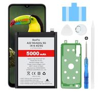 Beefix Batería para Samsung Galaxy A22 5G SM-A226B, 5000 mAh, batería de Repuesto de Alta Capacidad para Galaxy A22 5G & A22s 5G & A14 4G/5G EB-BA226ABY con Herramientas de reparación Profesionales
