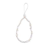 BEEFLYING Teléfono Cordón Muñeca Correa para teléfono móvil Kawaii Amor Corazón Letras Estrella Luna Cuentas Mujeres Teléfono Encantos