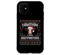 Beefmaster - Suéter navideño de Vaca para Ganado navideño Carcasa para iPhone 11