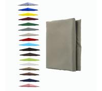 BEEGMA Toldo de Recambio de Sombrilla de 200cm 250cm 270cm 300cm Tela Sombrilla 6 Varillas Tela de Poliéster Cubierta de Repuesto para Sombrilla de Playa Patio(Color:Top,Size:270cm/9FT)