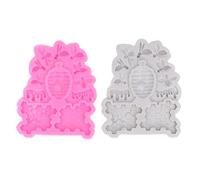 Beehive Shape Molds Silicone Baking Mould Professional Grade DIY Chocolate Dessert Candy Cake Decorating for Home Bakers Crafters 2 Pack