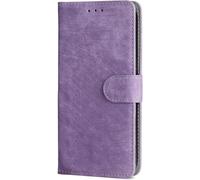 BEEJTUNY Funda Leather para Doogee Blade20 Ultra, Carcasa Bumper con Protección RFID, Funda Protectora con Cierre Magnético.Púrpura