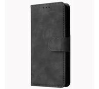 BEEJTUNY Funda Leather para Doogee Blade20 Ultra, PU Carcasa Cuero con 2 Slots para Tarjetas, Funda Protectora Cierre Magnético con Soporte Cover. Negro