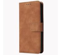 BEEJTUNY Funda Leather para Nothing Phone 4b, PU Carcasa Cuero con 2 Slots para Tarjetas, Funda Protectora Cierre Magnético con Soporte Cover. Marrón