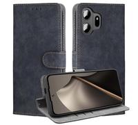 BEEJTUNY Funda Leather para TCL NxtPaper 70 Pro, Carcasa Bumper con Protección RFID, Funda Protectora con Cierre Magnético.Negro
