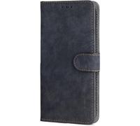 BEEJTUNY Funda Leather para ZTE Blade V60 Design/V60 Vita/Nubia V60 Design, Carcasa Bumper con Protección RFID, Funda Protectora con Cierre Magnético.Negro
