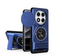 BEEJTUNY Funda para Xiaomi Redmi Note 14 Pro+ Plus 5G, Carcasa con Soporte, Kickstand Case con Anillo Giratorio 360°, Funda Protectora Antigolpes. Azul