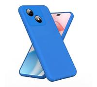 BEEJTUNY Funda para ZTE Blade A35E, Funda Silicona Líquida Protectora [Antiarañazos, Antihuellas, Antigolpes], Carcasa Bumper Suave y Delgada. Azul
