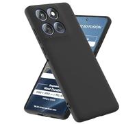 BEEJTUNY Funda para ZTE Blade V70 MAX, Funda Silicona Líquida Protectora [Antiarañazos, Antihuellas, Antigolpes], Carcasa Bumper Suave y Delgada. Negro