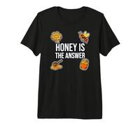 Beekeeper Apiarist Honey Is The Answer Camiseta Premium