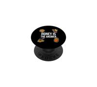 Beekeeper Apiarist Honey Is The Answer PopSockets PopGrip Adhesivo