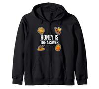 Beekeeper Apiarist Honey Is The Answer Sudadera con Capucha