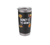 Beekeeper Apiarist Honey Is The Answer Vaso térmico de acero inoxidable de doble pared