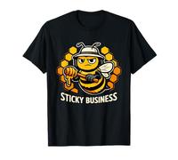 Beekeeper Bee Honeycomb Funny Beekeeping Gráfico de Apicultura Camiseta