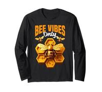 Beekeeper Bee Vibes Honey Design para apicultura Manga Larga