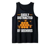 Beekeeper Honey Design Bee Funny Graphic Apicultura Camiseta sin Mangas