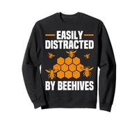 Beekeeper Honey Design Bee Funny Graphic Apicultura Sudadera