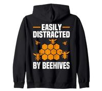 Beekeeper Honey Design Bee Funny Graphic Apicultura Sudadera con Capucha