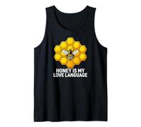 Beekeeper Honey Is My Love Language Apiarist Camiseta sin Mangas
