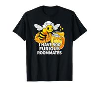 Beekeeper I Have 500 Furious Roommates Apiarist Camiseta