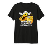 Beekeeper I Have 500 Furious Roommates Apiarist Camiseta Premium